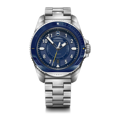 Victorinox Journey 1884 Blue Dial SS Bracelet Auto 242010