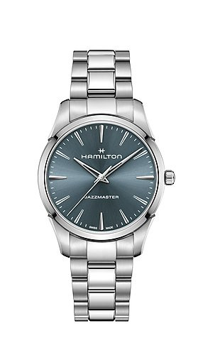 Hamilton Jazzmaster 40mm Blue Dial H32461141 - Saltzman's Watches