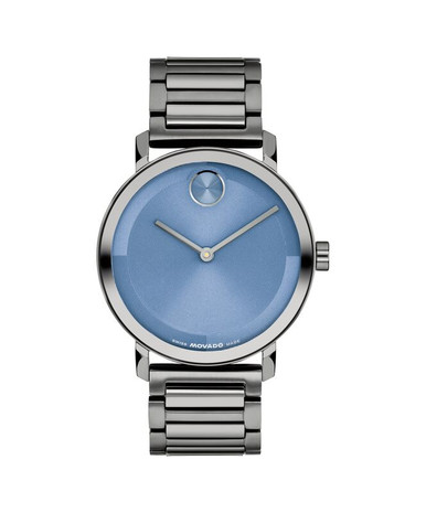 Movado BOLD Mens 40mm Blue Dial 3601422 - Saltzman's Watches