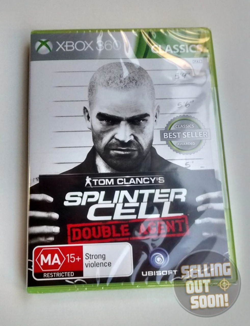 splinter cell double agent on xbox 360