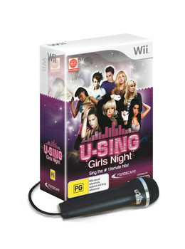 U-Sing Girls Night  + 1 Logitech mic (Wii) (Wii U)