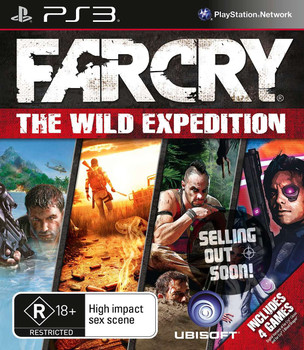 Far Cry The Wild Expedition (PS3) 4 Game Compilation Super Rare Australian 1st Pressing (Verified PRS)