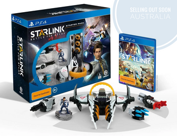 Starlink Battle for Atlas Starter Pack - Includes Game - Plus Pack PS4 Australian Version