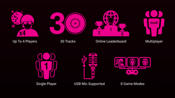 We Sing Pop game + 2 Premium USB Microphones (PS4) PAL (UK, AU, NZ) We Sing Pop game + 2 Premium USB Microphones (PS4) PAL (UK, AU, NZ)