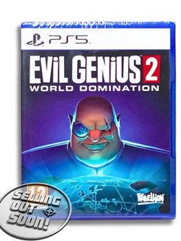 Evil Genius 2 World Domination PS5 New Factory-Sealed PlayStation 5 PAL Euro