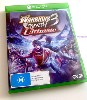 Warriors Orochi 3 Ultimate (Xbox One) Rare Day 1 PAL