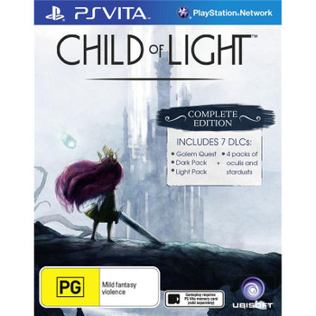 Child Of Light Complete Edition (Vita) Very Rare 1st Pressing Australian Version