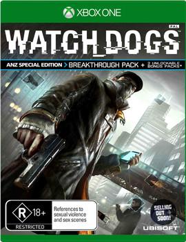 Watch Dogs AU/NZ Special Edition (Xbox One) Breakthrough Pack +DLC