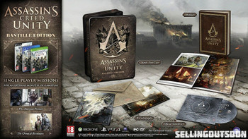 Assassin Creed Unity Bastille Edition (PC) Rare Australian Collectors Edition Assassin Creed Unity Bastille Edition (PC) Rare Australian Collectors Edition