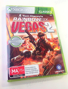 Rainbow Six Vegas 2 R6V2 (Xbox 360) Rare Australian Version Classics Rainbow Six Vegas 2 R6V2 (Xbox 360) Rare Australian Version Classics