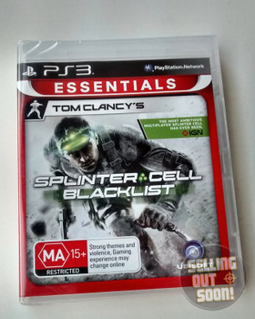 Splinter Cell Blacklist (PS3) PlayStation 3 Rare Australian Version