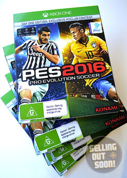 Pro Evolution Soccer 2016 (Xbox One) PAL Day One Edition PES 16