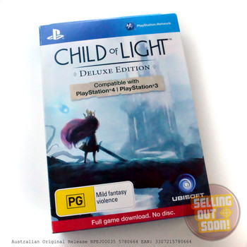 Child Of Light (PS3 & PS4) Rare Australian Version Deluxe (Collectors) Edition