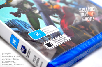 Earth Defense Force 2: Invaders from Planet Space (Vita) RARE Australian Version