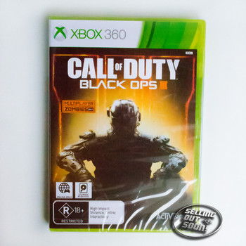 Call of Duty: Black Ops III 3 (Xbox 360) Rare Australian Version