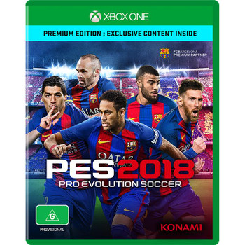 Pro Evolution Soccer 2018 Premium Edition (Xbox One) Australian Version PES 18