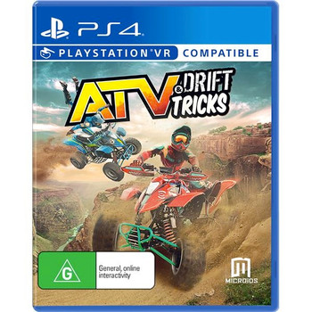 ATV Drift & Tricks (PS4) Rare Australian Version - PlayStation VR Compatible