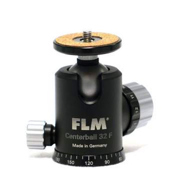 FLM CB-32F Compact 32mm, Ballhead with pan lock