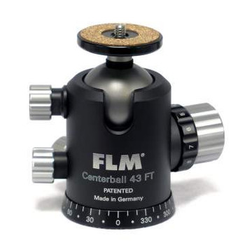 FLM CB-43FTR 43mm Ballhead with tilt function and pan click stop setting