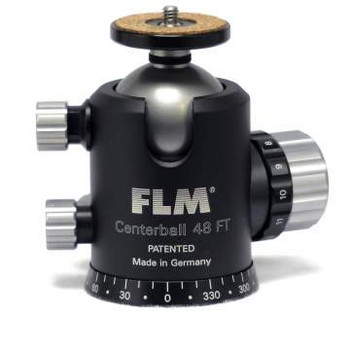 FLM CB-48FTR 48mm Ballhead with tilt function and pan click stop setting