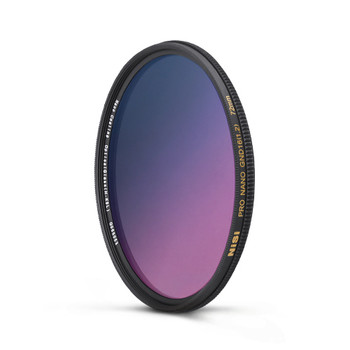 NiSi 82mm Round 4 Stop ND Filter, Nano Coating Graduated Neutral Density Filter GND16 1.2