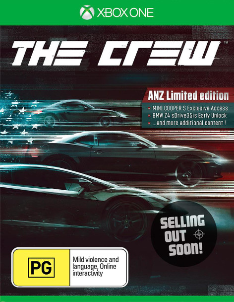 The Crew ANZ Limited Edition (Xbox One) Rare Australian Edition