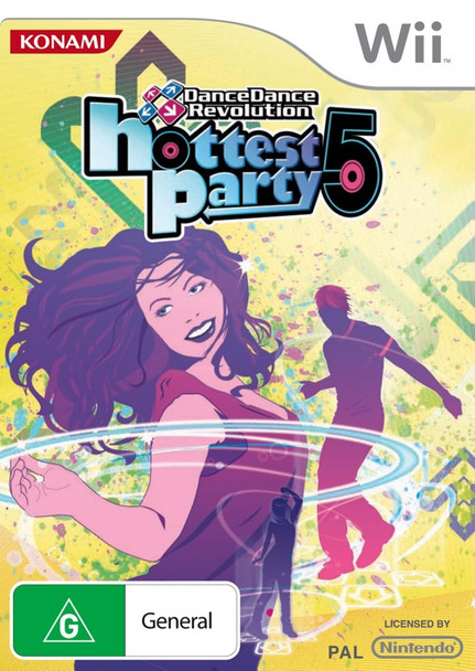DanceDanceRevolution Hottest Party 5 for Nintendo Wii