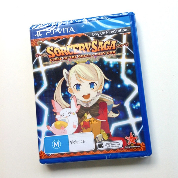 Sorcery Saga Curse of the Great Curry God (Vita) Rare Australian Version