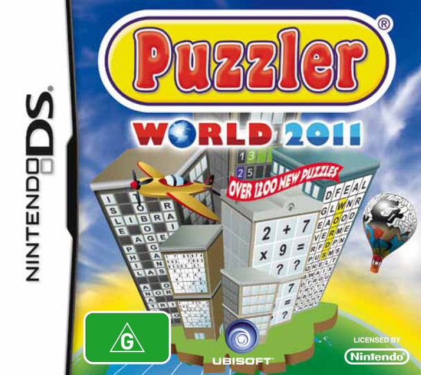 Puzzler World 2011 (NDS) (3DS) (2DS) (n3DS) (XL) Rare Australian Version