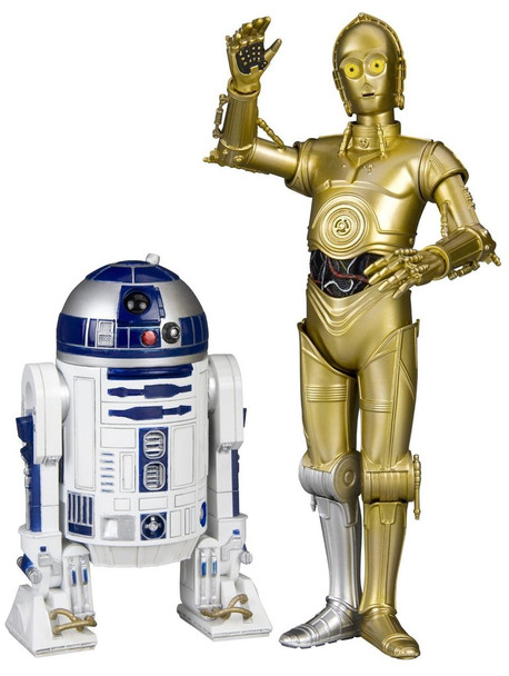 Kotobukiya Star Wars C-3PO and R2-D2 ArtFX+  (RARE, ENGLISH 1st Edition) Statue Double-Pack Action Figures