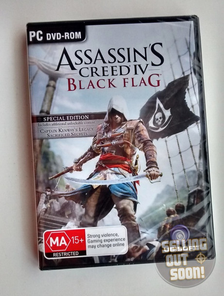 Assassin Creed IV Black Flag RARE ANZ Special Edition (PC)
