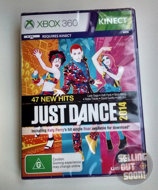 Just Dance 2014 Kinect (Xbox 360) Rare Australian Version