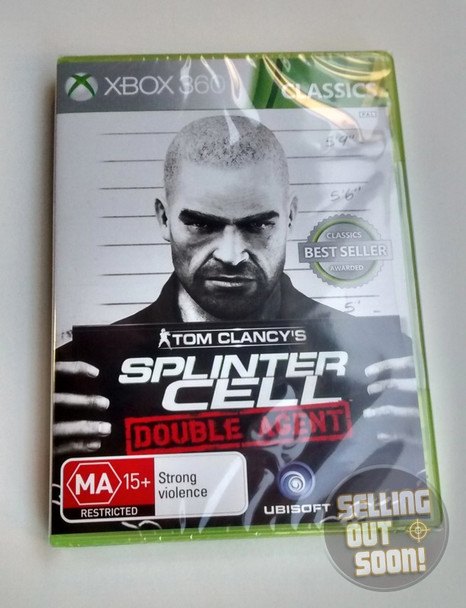 Splinter Cell Double Agent (Xbox 360) Rare Australian Version Classics