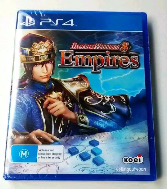 Dynasty Warriors 8 Empires (PS4) Very Rare Australian PAL Version