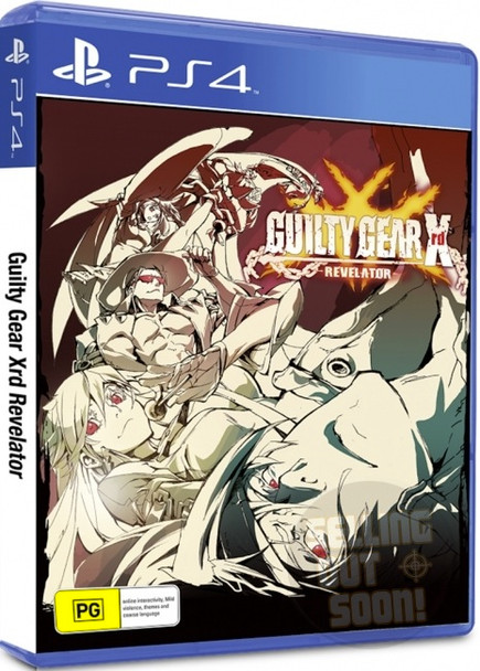 Guilty Gear Xrd Revelator (PS4) Rare Australian Version