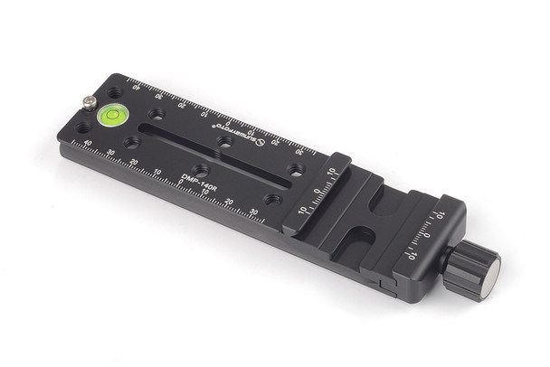 SunwayFoto DMP-140R Multi-Purpose Rail Nodal Slide with Screw-knob Arca Compatible Clamp