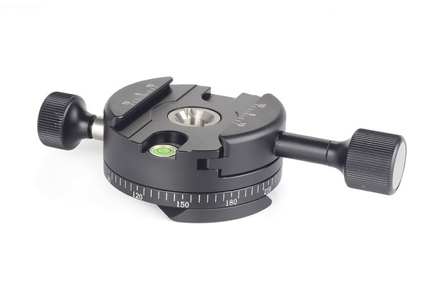 SunwayFoto DDH-04 Heavy Duty Panning Clamp with Removable Arca-Swiss Compatible Bottom Plate