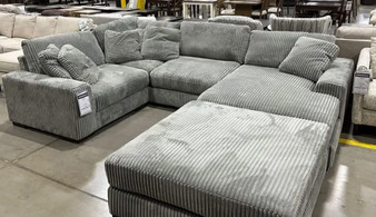 Gray lindyn sectional! (Customizable)