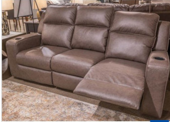 Brown lavenhorn reclining sofa