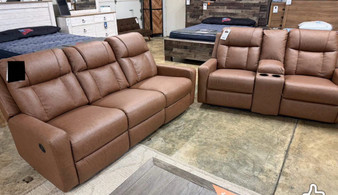 Caramel mackemville reclining set