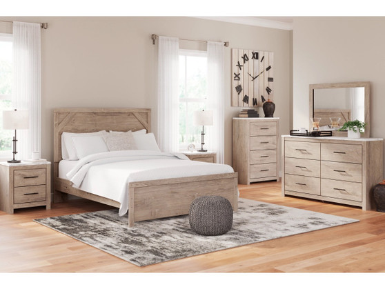 Senniberg queen/king 5 piece bedroom set