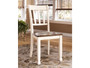 Cream/brown D583 Dining room set