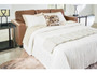 Carmel leather sofa sleeper