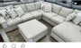 Performance fabric sectional (Customizable)
