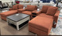 Spice performance fabric sectional