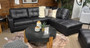 Charcoal Barlin mills sectional