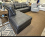 Charcoal Barlin mills sectional