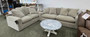Matron heights cloud sectional (CUSTOMIZABLE)