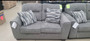 Olen gray sofa set 
