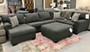 Ambee bench fabric sectional 